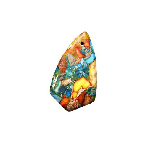 Imperial Jasper Ciondoli, diaspro impressione, DIY, nessuno, 35x16mm, Venduto da PC