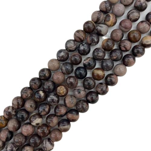 Gemstone Jewelry Beads Natural Stone Round DIY mixed colors Sold By Strand