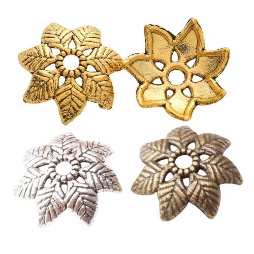 Zinc Alloy Bead Cap Flower plated DIY nickel lead & cadmium free 14.50mm Approx 2mm Approx Sold By Bag