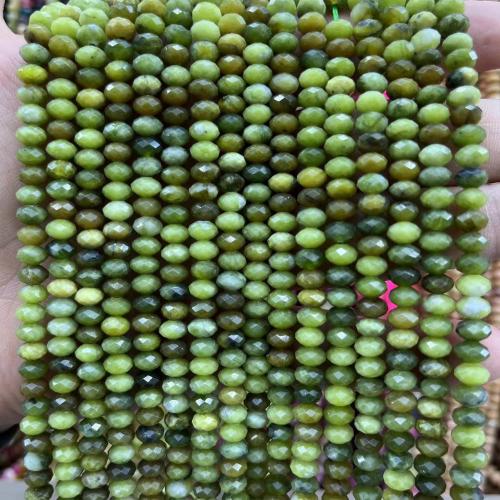 Grânulos de gemstone jóias, Pedra natural, DIY & materiais diferentes para a escolha, Mais cores pare escolha, 4x6mm, Aprox 85PCs/Strand, vendido por Strand