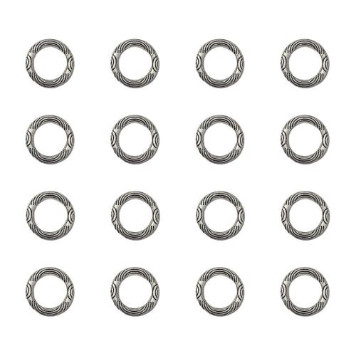 Κράμα ψευδάργυρου σύνδεση Ring, DIY, 100PCs/τσάντα, Sold Με τσάντα