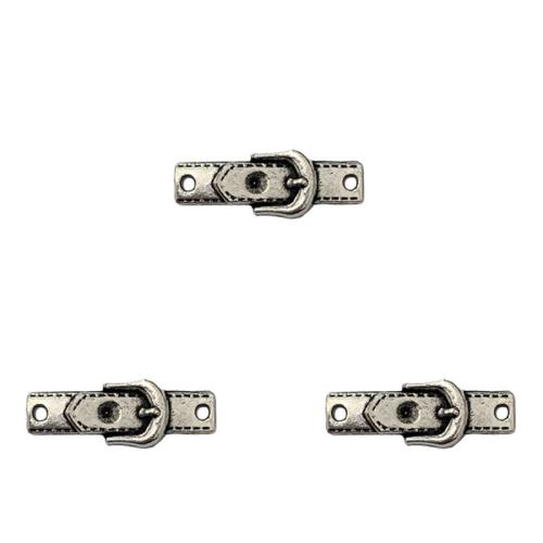 Zinklegering Connector, Zinc Alloy, plated, DIY & 1/1 lus, 24x9mm, 100pC's/Bag, Verkocht door Bag