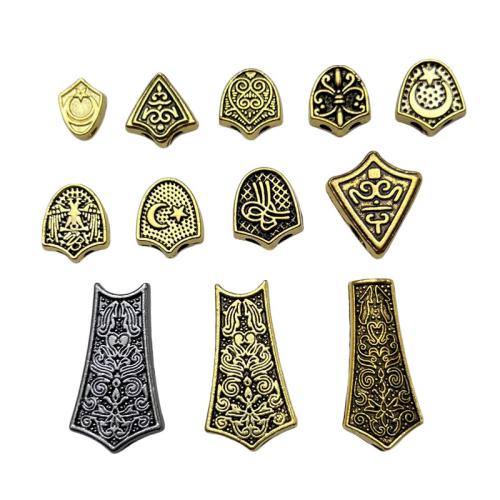 Coirníní Jewelry Alloy Sinc, Sinc Alloy, plátáilte, Cruth Difriúil do Rogha & DIY, dathanna níos mó le haghaidh rogha, nicil, luaidhe & caidmiam saor in aisce, 500G/Mála, Díolta De réir Mála