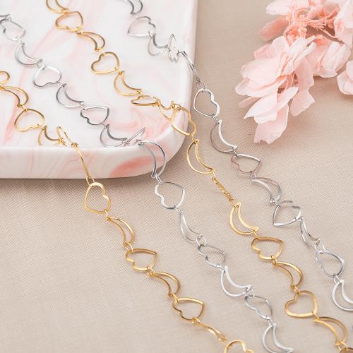 Stainless Steel Jewelry Chain 304 Stainless Steel Moon plated DIY Sold By m