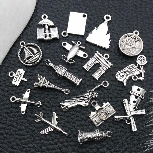 Pendentifs en alliage de zinc, Placage, DIY, plus de couleurs à choisir, 100PC/sac, Vendu par sac