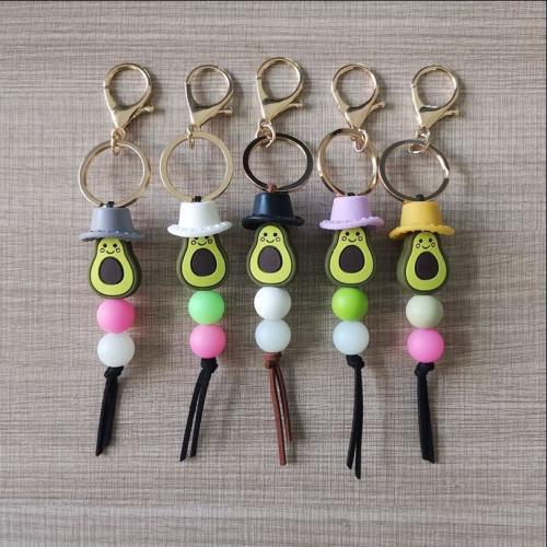 Silicone Key Clasp with Zinc Alloy Unisex Sold By PC