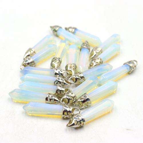 Agate Jewelry Pendants DIY white Sold By PC