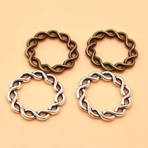 Zinc Alloy Linking Ring plated DIY 20mm Sold By Bag