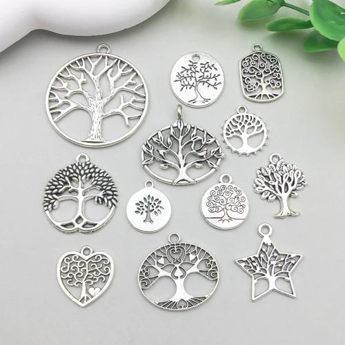 Sinc Alloy Pendants, plátáilte, DIY, dathanna níos mó le haghaidh rogha, 100ríomhairí pearsanta/Mála, Díolta De réir Mála