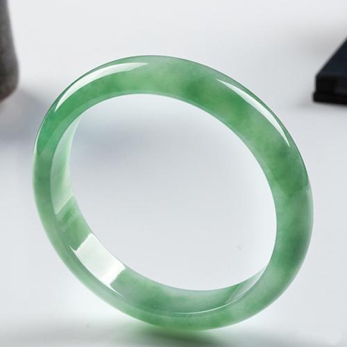 Jadeite Bangle & for woman green Sold By PC