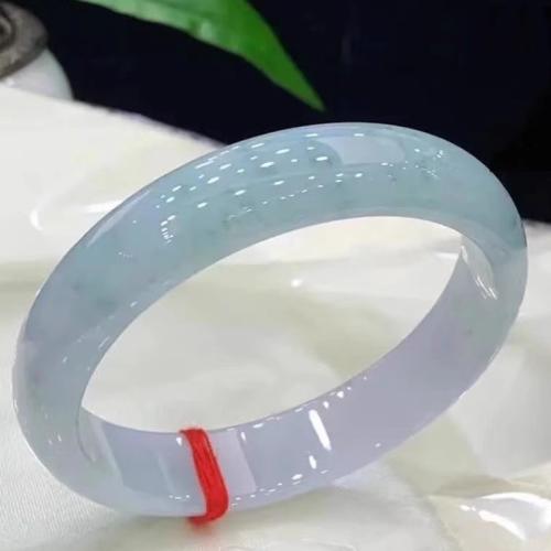 Jadite Bangle, méid éagsúla do rogha & do bhean, glas éadrom, Díolta De réir PC