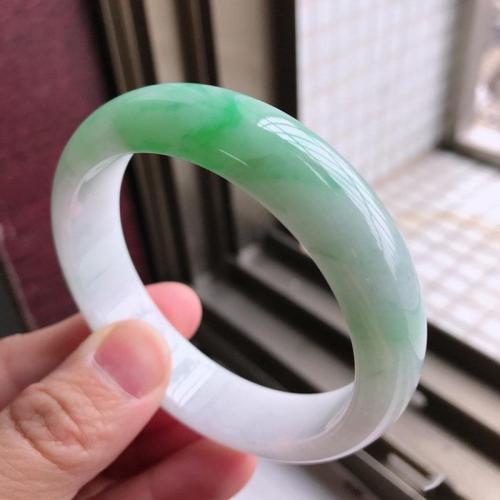 Jadeite Bangle Unisex green Grade A Sold By PC