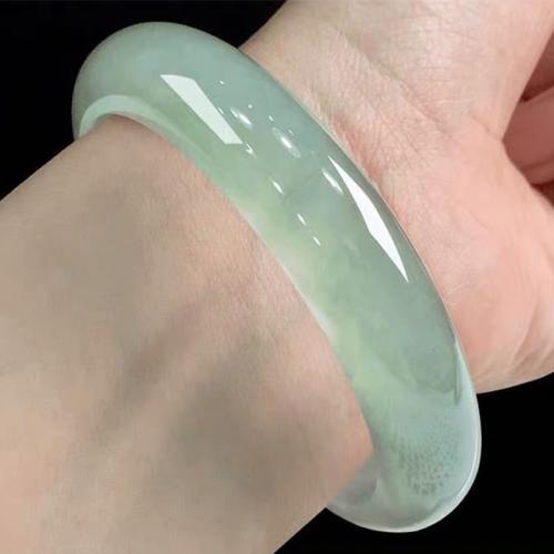 Jadeite Bangle & for woman green Sold By PC