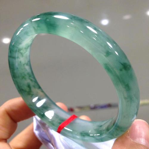 Jadeite Bangle & for woman green Grade A Sold By PC