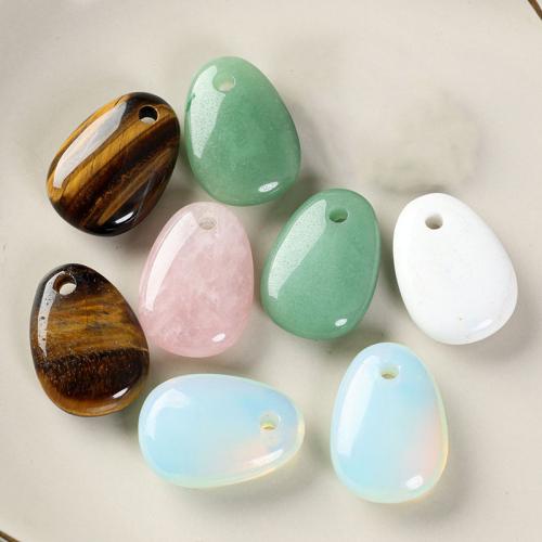 Gemstone Pendants Jewelry Oval DIY Sold By PC