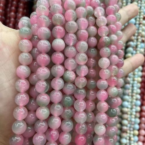 Natural Chalcedony Bead Round DIY 8mm Sold Per Approx 38 cm Strand