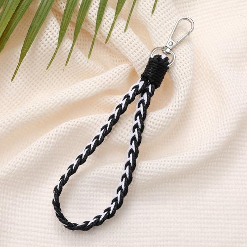 Cell Phone Lanyard, Polyester en katoen, mode sieraden, meer kleuren voor de keuze, Verkocht door PC