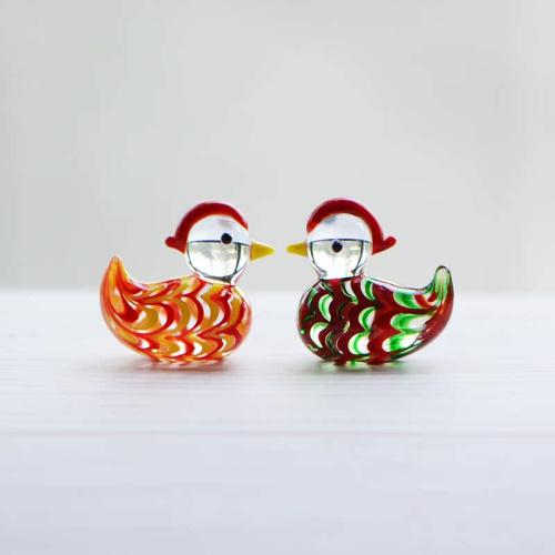 Fashion Decoration Glass Duck for home and office & cute Sold By PC