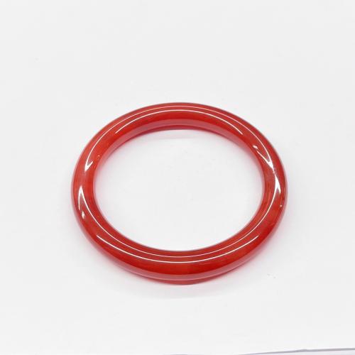 Dearg agate Bangle, jewelry faisin & do bhean, dearg, Inner diameter about:55-70mm, Díolta De réir PC