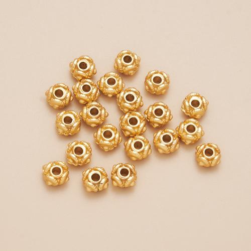 Grânulos de espaçador latão, cobre, DIY, 8mm, 100PCs/Bag, vendido por Bag