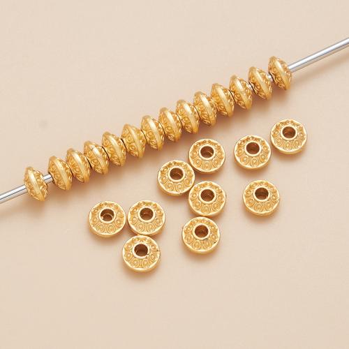 Χάντρες Brass Spacer, Ορείχαλκος, DIY, περισσότερα χρώματα για την επιλογή, 100PCs/τσάντα, Sold Με τσάντα