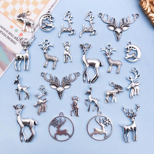 Zinc Alloy Animal Pendants plated DIY Sold By Bag