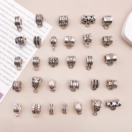 Zinc Alloy Bail Beads plated DIY Sold By Bag