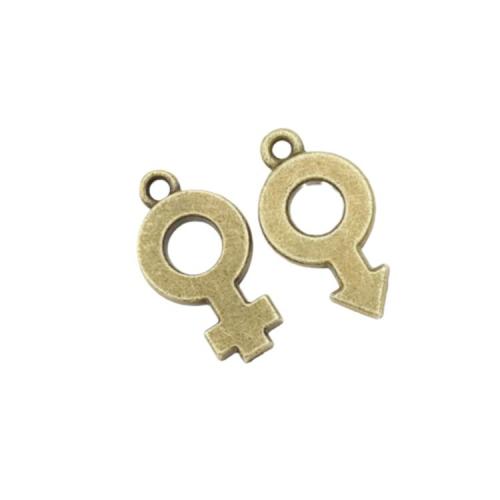 Zinc Alloy Pendants plated DIY Sold By Bag