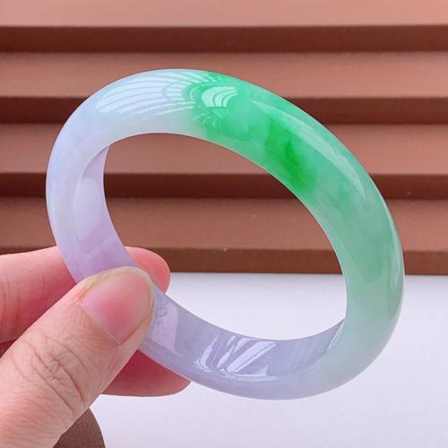 Jadeite Bangle & for woman purple Sold By PC