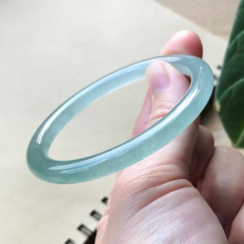 Jadite Bangle, verschillende grootte voor keus & voor vrouw, turkoois blauw, Grade A, Verkocht door PC