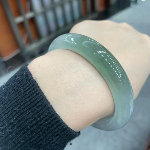 Jadeite Bangle & for woman green Sold By PC