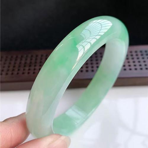 Jadite Bangle, méid éagsúla do rogha & do bhean, glas, Díolta De réir PC