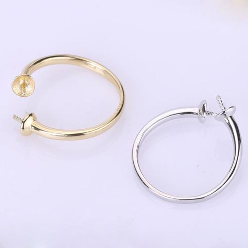 925 Sterling Silver Ring Mountings DIY & adjustable & for woman US Ring Sold By PC