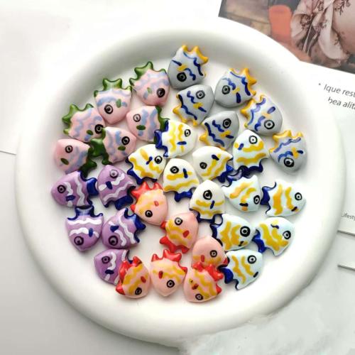 Porcelain Jewelry Beads Fish DIY Approx Sold By Bag