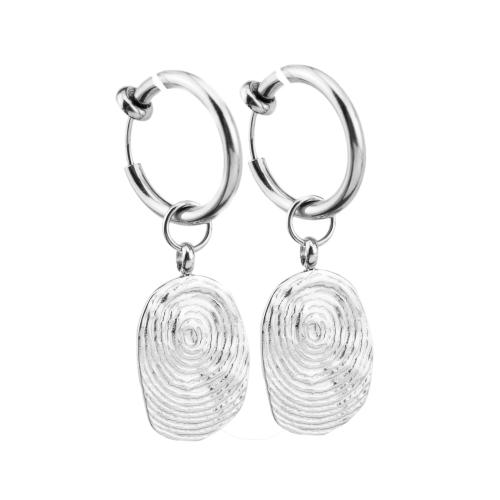 304 Stainless Steel Drop Earring polished Unisex Sold By PC