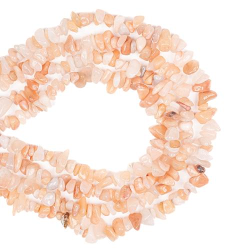 Aventurin perle, Pink aventurin, Nepravilan, možete DIY, roze, about:4-8mm, Prodano Per Približno 38 cm Strand