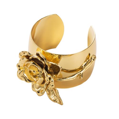 Zinc Alloy Cuff Bangle, forgyldt, mode smykker, flere farver til valg, nikkel, bly & cadmium fri, Solgt af PC