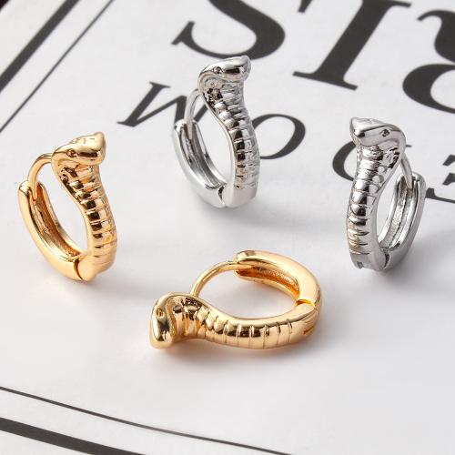 Brass Huggie Hoop Earring die-casting for woman nickel lead & cadmium free Sold By Bag