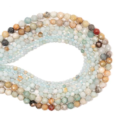 Natural Amazonite Beads ​Amazonite​ DIY & faceted mixed colors Sold By Strand