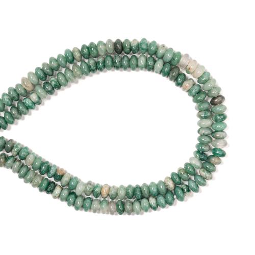 Natural Jade Beads Jade African Flat Round DIY green Sold Per Approx 38 cm Strand