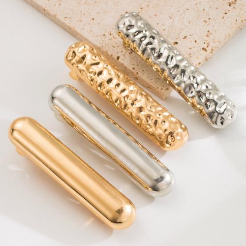 Hair Snap Clips Zinc Alloy plated fashion jewelry nickel lead & cadmium free Sold By PC