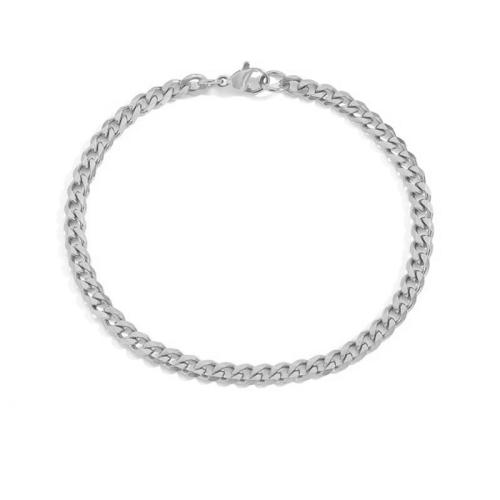 304 Stainless Steel Bracelet plated & for woman Sold By PC