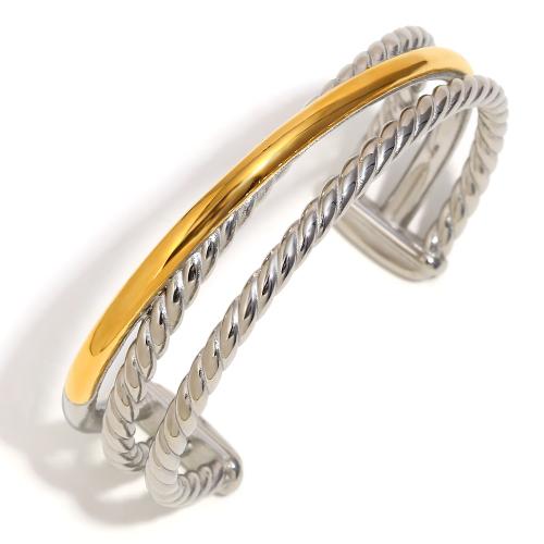 acero inoxidable 304 Brazalete, Joyería & diverso tamaño para la opción & para mujer, más colores para la opción, Vendido por UD