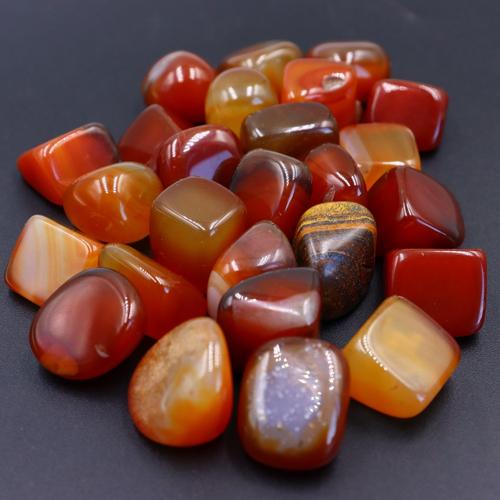 Διακόσμηση Μόδα, Red Agate, Ακανόνιστη, διαφορετικό μέγεθος για την επιλογή, περισσότερα χρώματα για την επιλογή, Sizeuff1a15-20mm, Sold Με G