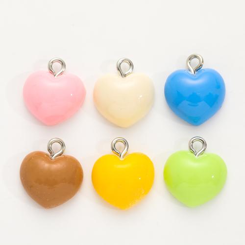 Zinc Alloy émail Pendants, alliage de zinc, Placage, DIY, plus de couleurs à choisir, 15x13mm, 100PC/sac, Vendu par sac