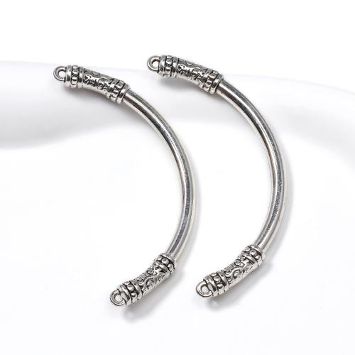 Zinc Alloy Connector plated DIY & 1/1 loop Sold By Bag