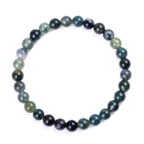 Gemstone Sintético pulseira, with fio elástico, banhado, tamanho diferente para a escolha & para mulher, Mais cores pare escolha, vendido por PC