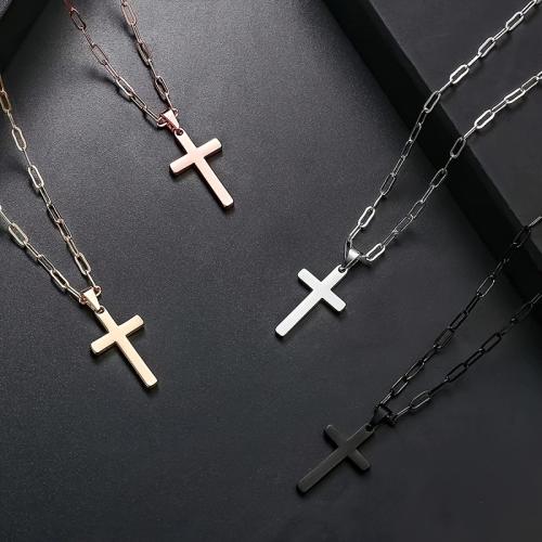 Stainless Steel Jewelry Necklace 304 Stainless Steel Vacuum Ion Plating for woman Sold By PC