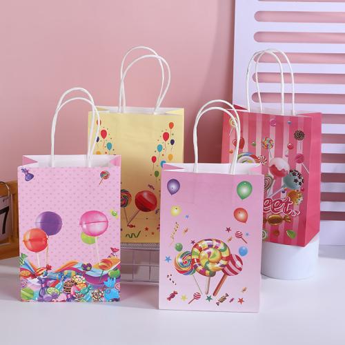 Gift Wrap Bags Paper printing durable Sold By PC