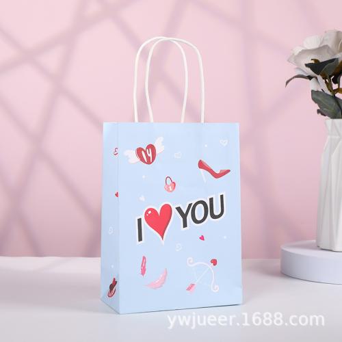 Fashion Gift Bag, Papper, Utskrift, Hållbar, fler färger för val, 150x80x210mm, Säljs av PC